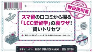 スマ留の口コミから探る「LCC型留学」の裏ワザ！賢いトリセツ