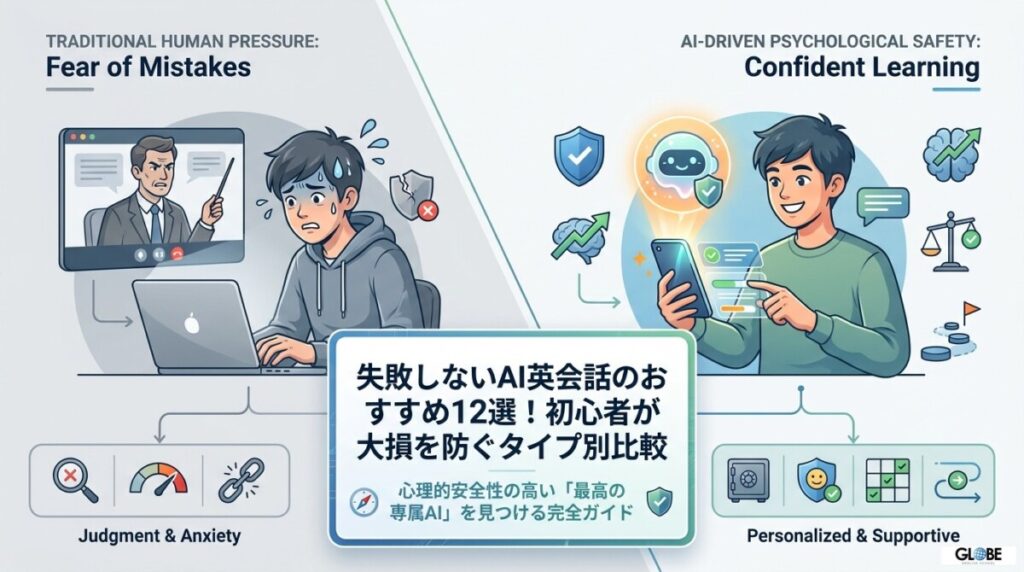 失敗しないAI英会話のおすすめ12選！初心者が大損を防ぐタイプ別比較