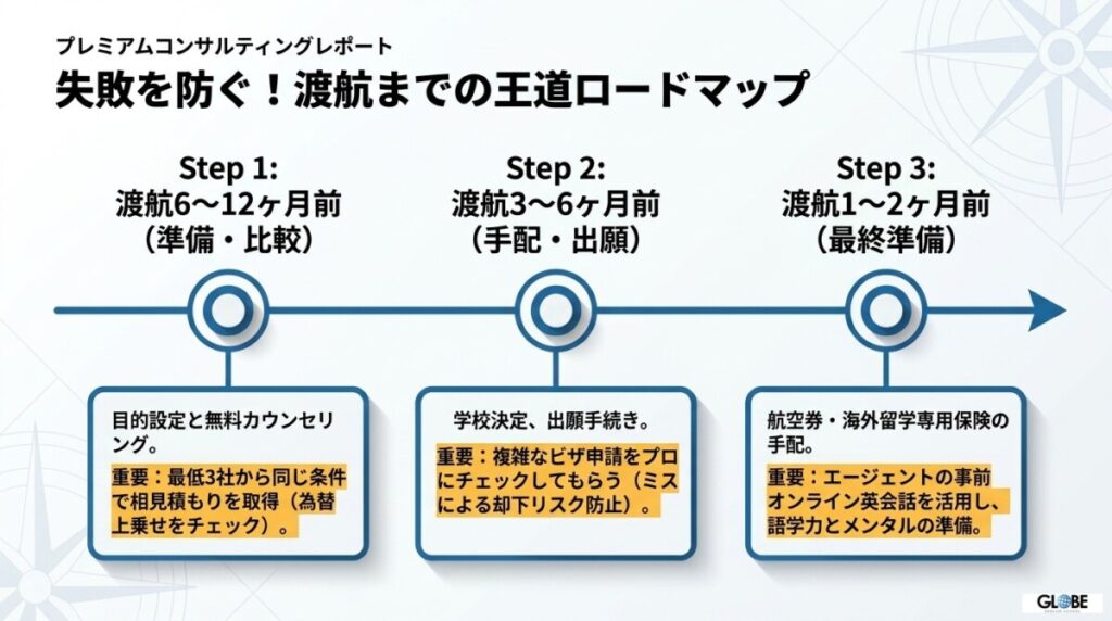 ビザ却下や手続きの抜け漏れを防ぐ！申し込みから出発・現地到着までの王道ステップ