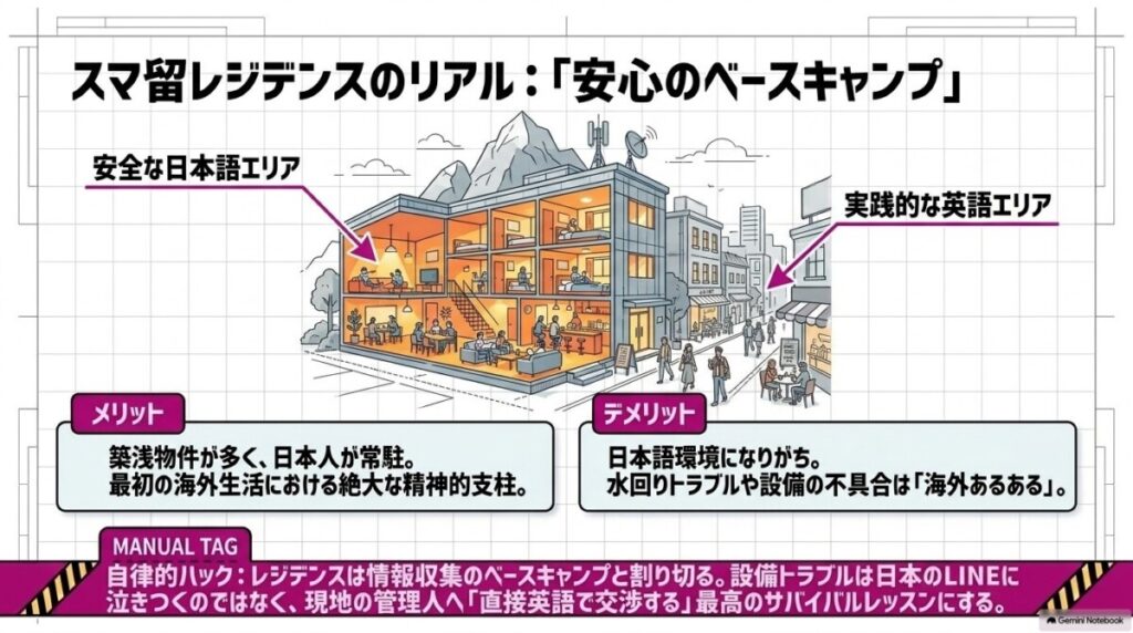 スマ留レジデンス（専用学生寮）と滞在先（シェアハウス・ホームステイ）の口コミを徹底検証
