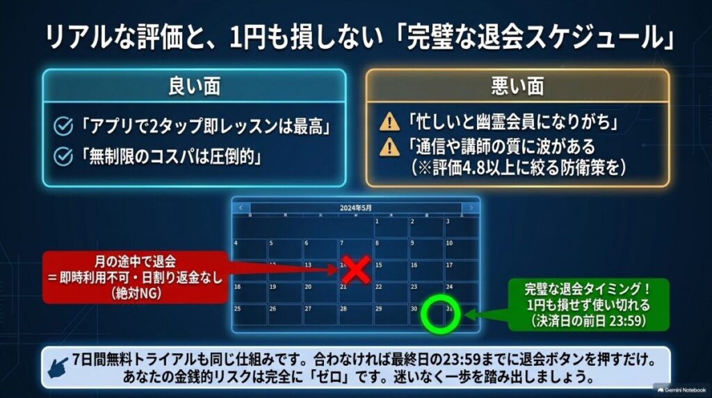 後悔しないために！ネイティブキャンプの退会ルールと損しない手続きのコツ