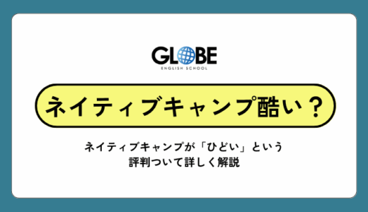 ネイティンプキャンプはひどい・最悪って本当？